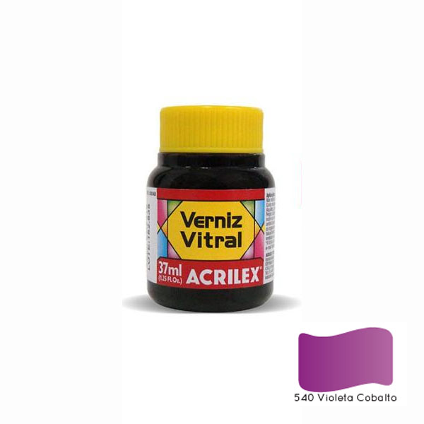 Barniz Vitral Violeta Cobalto 37ml/0540