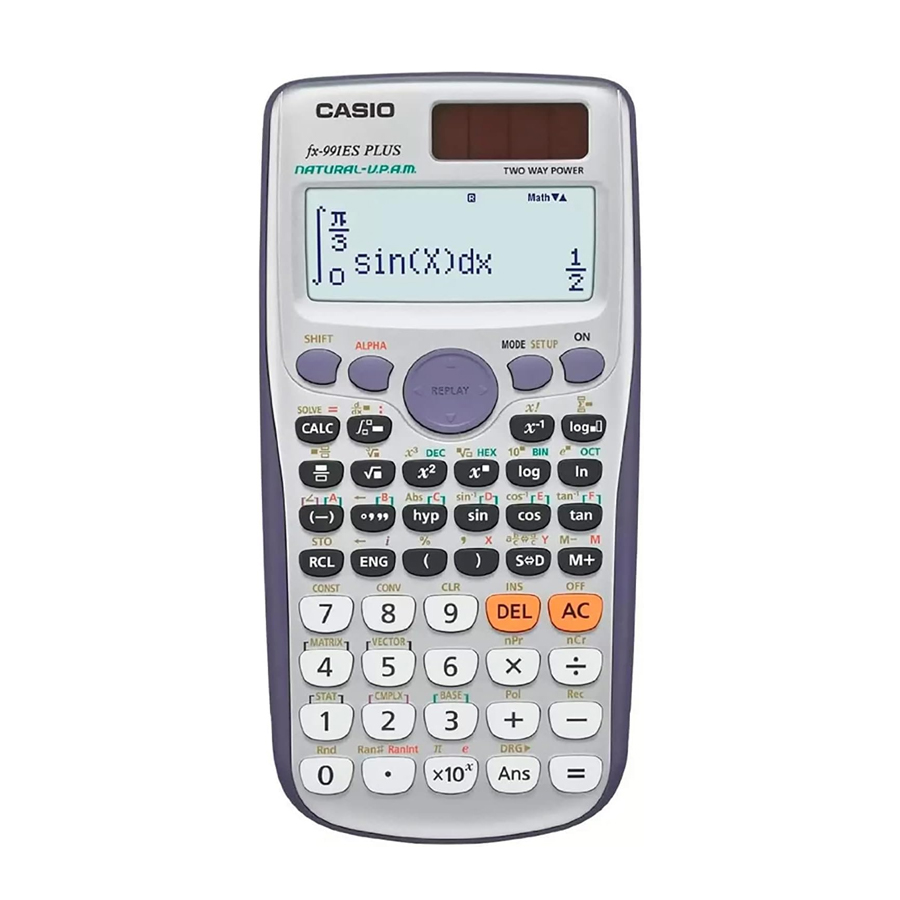 Calculadora Casio FX-991ES Plus - 417 Funciones