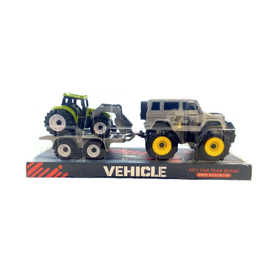Camioneta c/ Remolque y Tractor LP-J23053
