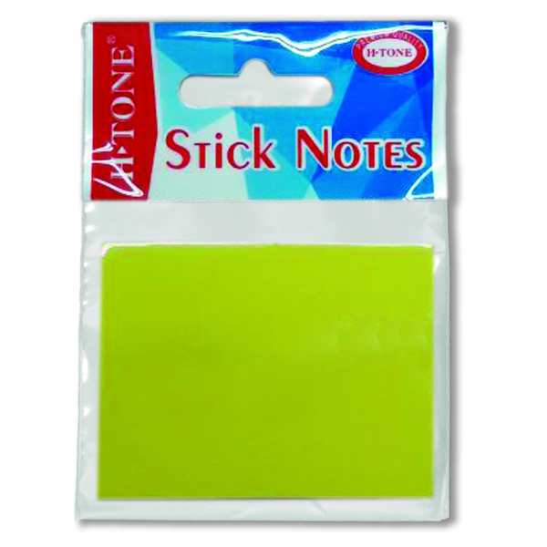 Notas Adhesivas HTone amarillo neon 7,6x10,1x100h