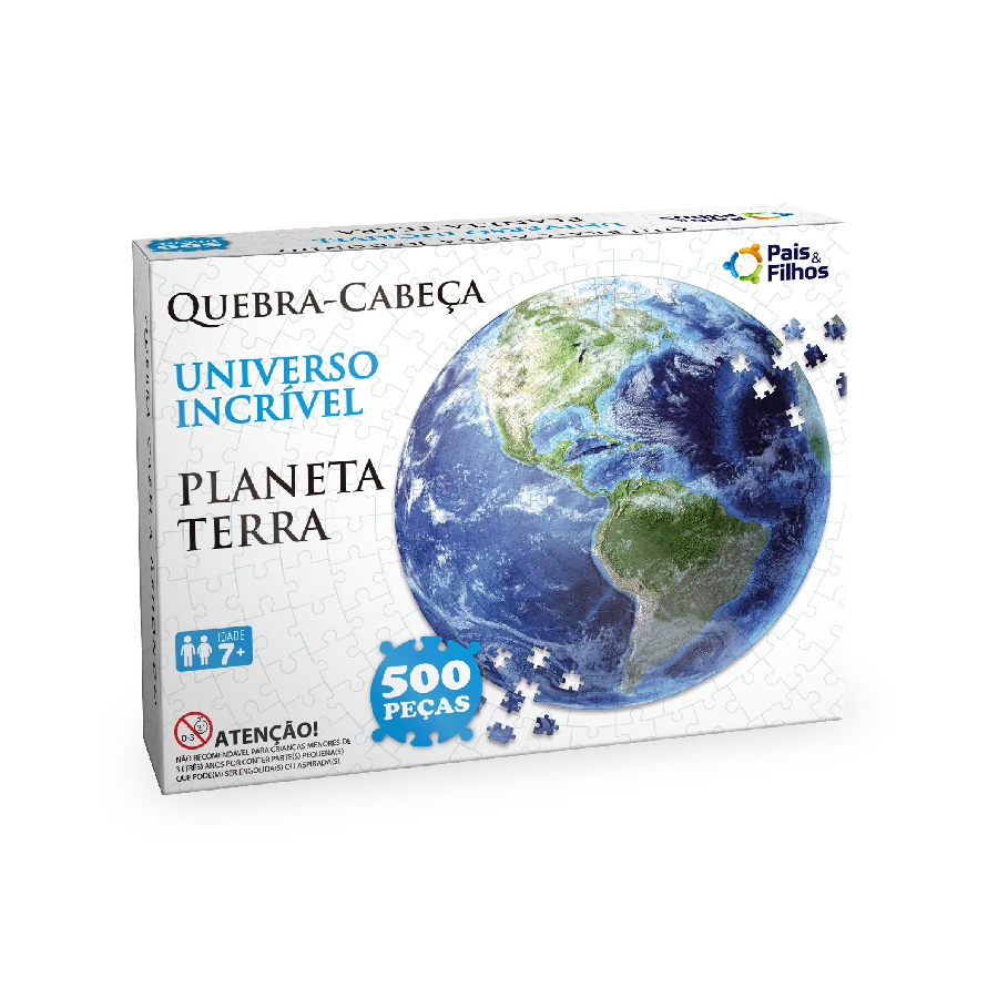 Romp. Planeta Tierra 500pcs Pais&Filhos 10764