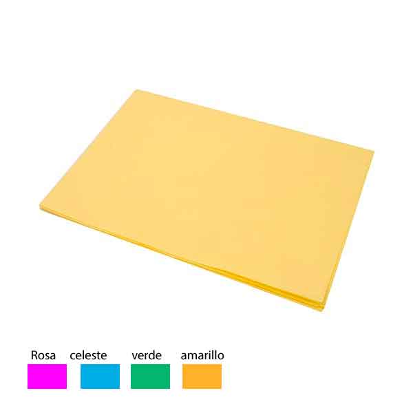 Papel Sulfito Color 50 Gr. 81x116 - Color
